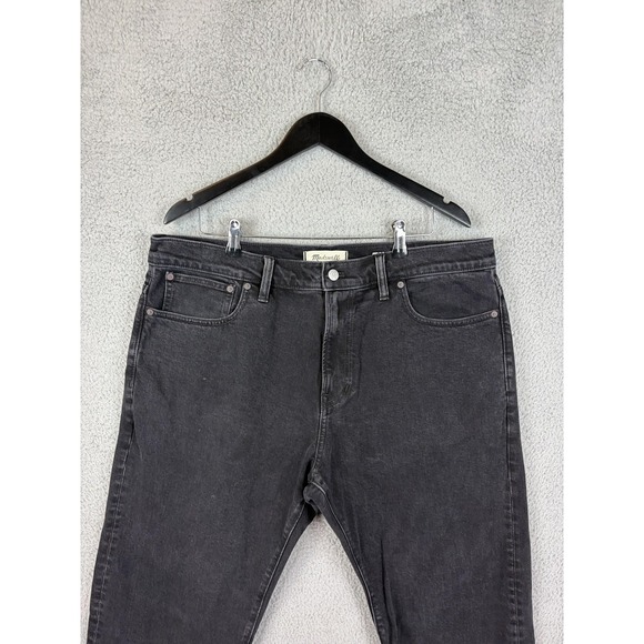 Madewell Other - Madewell 1991 Straight Jeans Mens 38x32 Gray Dark Wash Stretch Denim Pants Men